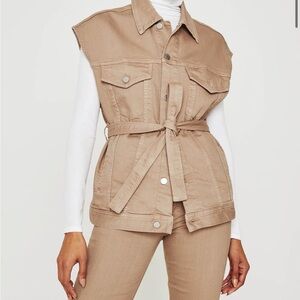 AG Jeans Kendrix Vest Sz L